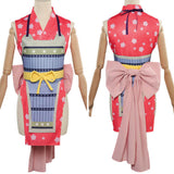 Luffy Gear 5 Nami Costume One Piece Fantasia Kimono Dress Halloween Nami Cosplay Outfit