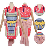 Luffy Gear 5 Nami Costume One Piece Fantasia Kimono Dress Halloween Nami Cosplay Outfit