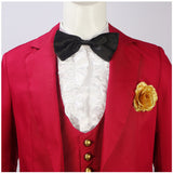 Mens Beetlejuice Wedding Suit Costume Halloween Cosplay Outfit BEcostume