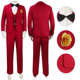 Mens Beetlejuice Wedding Suit Costume Halloween Cosplay Outfit BEcostume
