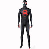 Spiderman Into the Spider Verse Miles Morales Suit Miles Costume Bodysuit Jumpsuit BEcostume