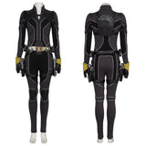 Superhero Black Widow Cosplay Natasha Romanoff Costume Halloween Party Suit