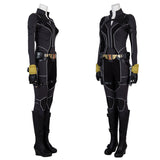 Superhero Black Widow Cosplay Natasha Romanoff Costume Halloween Party Suit