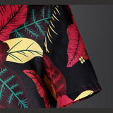 BEcostume 2023 One Piece Monkey D. Luffy Floral Shirt Luffy Flower Hawaiian Full Set with Hat