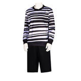 Wednesday The Addams Family Wednesday's Brother Pugsley Addams Striped Cosplay Costume Becostume