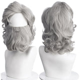 The Christmas Chronicles Santa Cosplay Wig Grey Hair Beard Santa Claus Kurt Russell Wig