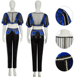 Six The Musical Catherine Parr Cosplay Crop Stage Performance Costume Becostume