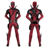 Deadpool 3 Cosplay Costume Deadpool Wade Wilson Leather Suit Deluxe Version