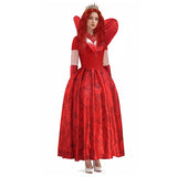 Queen of Hearts Dress Descendants: The Rise of Red Cosplay Costume Halloween Suit