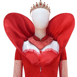 Queen of Hearts Dress Descendants: The Rise of Red Cosplay Costume Halloween Suit