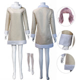 Girls Enid Dance Outfit Wednesday Enid Sinclair Dress Kids Halloween Cosplay Costume BEcostume
