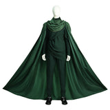 God of Stories Loki Cosplay Costume Loki Season 2 Green Halloween Suit