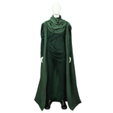 God of Stories Loki Cosplay Costume Loki Season 2 Green Halloween Suit