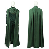 God of Stories Loki Cosplay Costume Loki Season 2 Green Halloween Suit