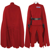 Star Wars Rogue One Cosplay Costume Imperial Officer Uniform With Cape Red Version