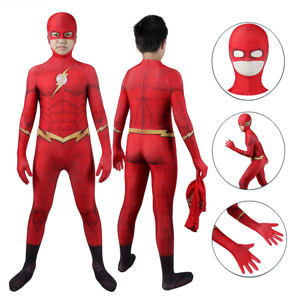 The Flash Season 8 Cosplay Costume Kids Jason Garrick Jumpsuit