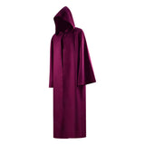 Star Wars Jedi Robes Jedi Knight Cosplay Costume Cloak Unisex Halloween Hooded Robe