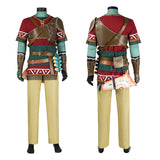 The Legend of Zelda Cosplay Link Hylian Tunic Suit Halloween Game Costume