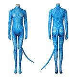 Avatar Cosplay Avatar The Way of Water Neytiri Costume Jumpsuit Mask Outfits Halloween Suit