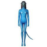 Avatar Cosplay Avatar The Way of Water Neytiri Costume Jumpsuit Mask Outfits Halloween Suit