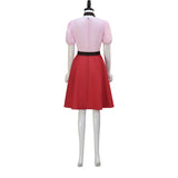 Hazbin Hotel Niffty Cosplay Costume Anime Niffty Pink Dress Halloween Suit BEcostume
