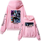 Anime Solo Levelling Hoodie Hoodie Sweatshirt Cosplay Costume Sung Jin Woo Manga Becostume