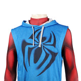 Scarlet Spider Suit Ben Reilly Jumpsuit The Spider-Verse Cosplay Costumes Halloween Outfit