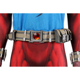 Scarlet Spider Suit Ben Reilly Jumpsuit The Spider-Verse Cosplay Costumes Halloween Outfit