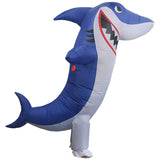 Shark Inflatable Costume Adults Halloween Funny Inflatable Costumes Becostume