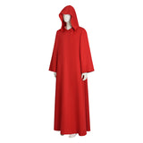 Shadow Wizard Money Gang Costume Robe with Hooded Red Halloween Cloak BEcostume