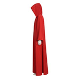 Shadow Wizard Money Gang Costume Robe with Hooded Red Halloween Cloak BEcostume