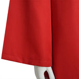 Shadow Wizard Money Gang Costume Robe with Hooded Red Halloween Cloak BEcostume