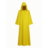 Shadow Wizard Money Gang Costume Robe with Hooded Yellow Halloween Cloak BEcostume