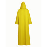 Shadow Wizard Money Gang Costume Robe with Hooded Yellow Halloween Cloak BEcostume