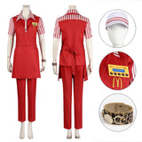 Loki 2 Slyvie Variant Costume Loki Season 2 Cosplay Lady Slyvie Red Uniform