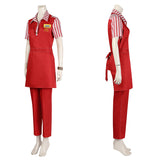 Loki 2 Slyvie Variant Costume Loki Season 2 Cosplay Lady Slyvie Red Uniform