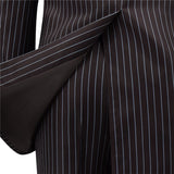 10th Doctor Brown Suit Blue Striped David Tennant Suit Tenth Doctor Who Cosplay Suit BEcostume