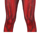 The Flash Barry Allen Cosplay Costume Superhero Flashpoint Jumpsuit For Kids Halloween Suit