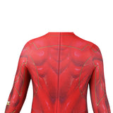The Flash Barry Allen Cosplay Costume Superhero Flashpoint Jumpsuit For Kids Halloween Suit