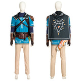 The Legend of Zelda Cosplay Tears of the Kingdom Link Costume Game Suit