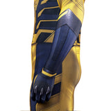 Movie Deadpool 3 Wolverine Yellow Suit Superhero Hugh Jackman Wolverine Cosplay Costume