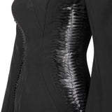Morticia Addams Dress 2022 Wednesday Sexy Morticia Black Dress for Halloween Becostume