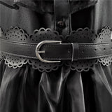Girls Wednesday Addams Dress Wednesday Black Dress Dance Cosplay Outfit Becostume