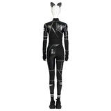 Wednesday Cat Costume Suit 2022 Wednesday Addams Cat Suit Cosplay Wig Becostume