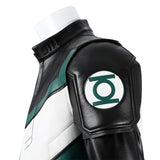 Superman Green White Lantern Cosplay Costume Halloween Outfit Becostume