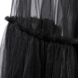 Deluxe Wednesday Season 2 Wednesday Black Dance Mesh Dress Cosplay Costume Becostume