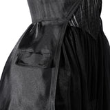 Deluxe Wednesday Season 2 Wednesday Black Dance Mesh Dress Cosplay Costume Becostume