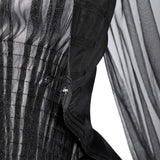 Deluxe Wednesday Season 2 Wednesday Black Dance Mesh Dress Cosplay Costume Becostume