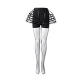 Deluxe Wednesday Season 2 Wednesday Black Dance Mesh Dress Cosplay Costume Becostume