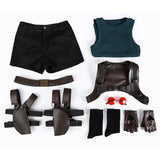 Tomb Raider Lara Croft Cosplay Costume Women's Halloween Outfit Becostume